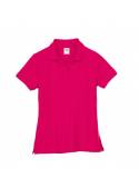  Fruit of the Loom, tricou polo, ciclam, bumbac